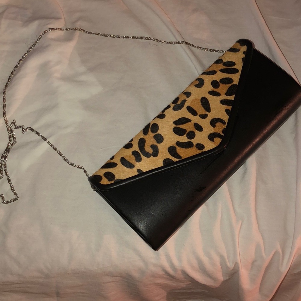 Leopard Print Purse